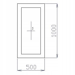 OKNO PCV 50 X 100 / 500 x 1000 FIX 1 X ZŁOTY DĄB OKNO PCV 50 X 100 / 500 x 1000 FIX 1 X ZŁOTY DĄB