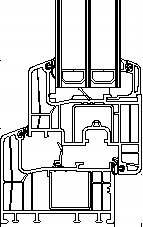 OKNO PCV 80 x 80 / 800 x 800 RU/P BIAŁE Uw 0,9 OKNO PCV 80 x 80 / 800 x 800 RU/P BIAŁE Uw 0,9