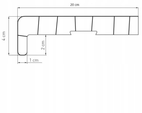 PARAPET PCV WEWNĘTRZNY ZŁOTY DĄB 20 X 140 PARAPET PCV WEWNĘTRZNY ZŁOTY DĄB 20 X 140