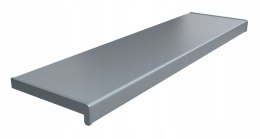 PARAPET PCV WEWNĘTRZNY SREBRNY 35 X 40