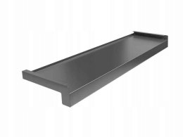PARAPET ZEWNĘTRZNY CZARNY 27,5 x 70