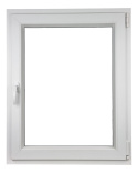 ALUCON OKNO PCV 400x1200 / 400 x 1200 mm Plastikowe 40x120 cm Zewnętrzny Orzech Prawe