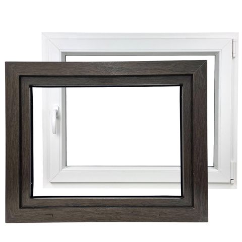 ALUCON OKNO PCV 1000x800 / 1000 x 800 mm Plastikowe 100x80 cm Zewnętrzny Ciemny Dąb Prawe ALUCON OKNO PCV 1000x800 / 1000 x 800 mm Plastikowe 100x80 cm Zewnętrzny Ciemny Dąb Prawe