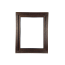 ALUCON OKNO PCV 400x700 / 400 x 700 mm Plastikowe 40x70 cm Zewnętrzny Ciemny Dąb Lewe