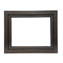 ALUCON OKNO PCV 1000x500 / 1000 x 500 mm Plastikowe 100x50 cm Zewnętrzny Ciemny Dąb Lewe