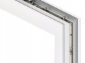 ALUCON OKNO PCV 60x70 / 600x700 mm Białe RU Lewe 2 Szyby 58mm