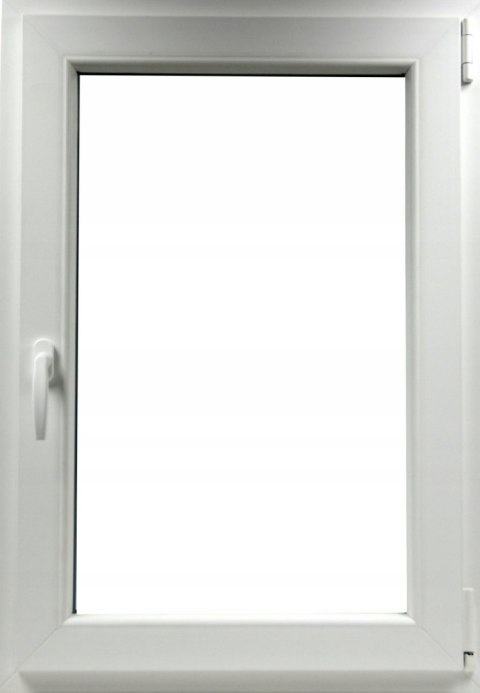 ALUCON OKNO PCV 60x80 / 600x800 mm Białe RU Prawe 2 Szyby 58mm