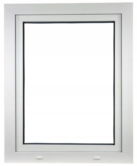 ALUCON OKNO PCV 90x100 / 900x1000 mm Białe RU Prawe 2 Szyby 71mm