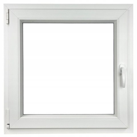 ALUCON OKNO PCV 110x110 / 1100x1100 mm Białe Lewe 2 Szyby 76mm