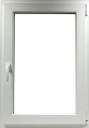 ALUCON OKNO PCV 90x120 / 900x1200 mm Białe RU Prawe 2 Szyby 70mm