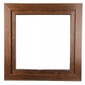 ALUCON OKNO PCV 1100 x 1100 mm / 110x110 cm Dwustronny Orzech Prawe