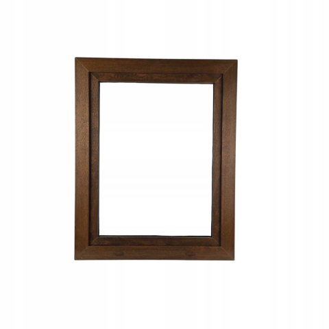 ALUCON OKNO PCV 800 x 1000 mm / 80x100 cm Dwustronny Orzech Prawe