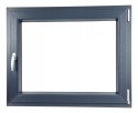 ALUCON OKNO PCV 1100 x 900 mm / 110x90 cm Dwustronny Antracyt Prawe