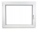 ALUCON OKNO PCV 1200 x 900 mm / 120x90 cm Zewnętrzny Ciemny Dąb Lewe