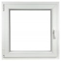 ALUCON OKNO PCV 1200 x 1200 mm / 120x120 cm Zewnętrzny Antracyt Lewe
