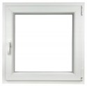 ALUCON OKNO PCV 1200 x 1200 mm / 120x120 cm Zewnętrzny Antracyt Prawe