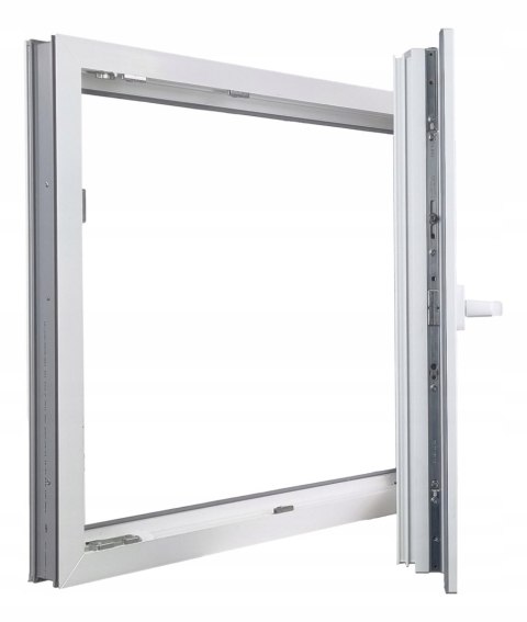 ALUCON OKNO PCV 1200 x 900 mm / 120x90 cm Zewnętrzny Antracyt Prawe