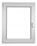 ALUCON OKNO PCV 800 x 1000 mm / 80x100 cm Zewnętrzny Antracyt Lewe