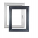 ALUCON OKNO PCV 900 x 1400 mm / 90x140 cm Zewnętrzny Antracyt Lewe