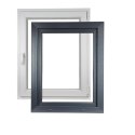 ALUCON OKNO PCV 900 x 1400 mm / 90x140 cm Zewnętrzny Antracyt Prawe