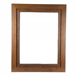 ALUCON OKNO PCV 400 x 1000 mm / 40x100 cm Zewnętrzny Orzech Prawe