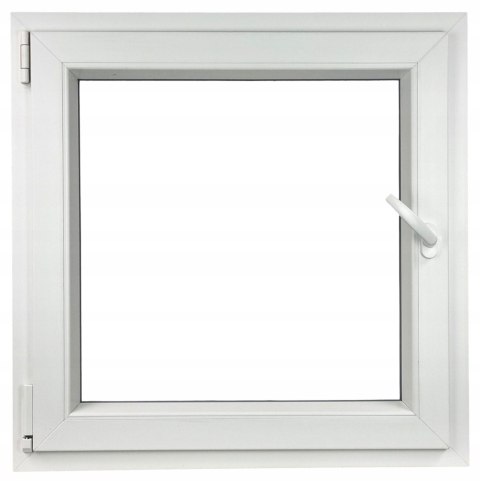 OKNO PCV 700 x 700 RU/L BIAŁE TRZY SZYBY