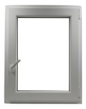 OKNO PCV 1165 x 835 RU 1 x ORZECH + 4 KOTWY